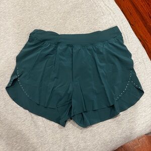 lululemon athletica Dark Green Athletic Shorts